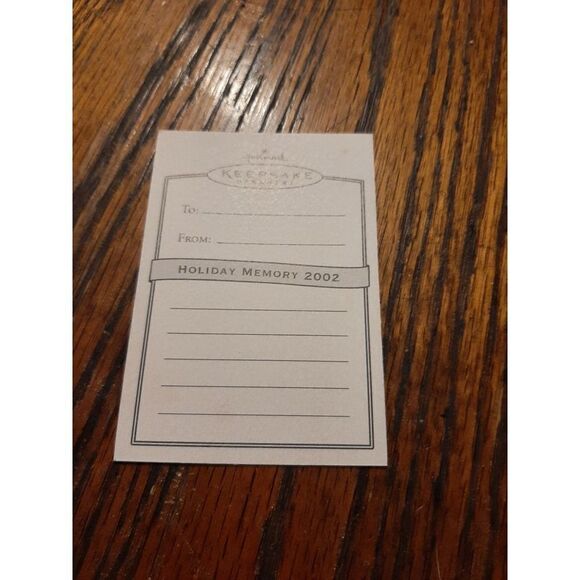 New 2002 Hallmark Keepsake 100th Anniversary Teddy Bear Wendy Whoosh Ornament - Picture 5 of 7